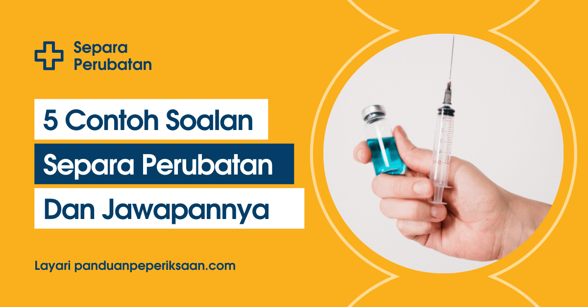 contoh soalan separa perubatan