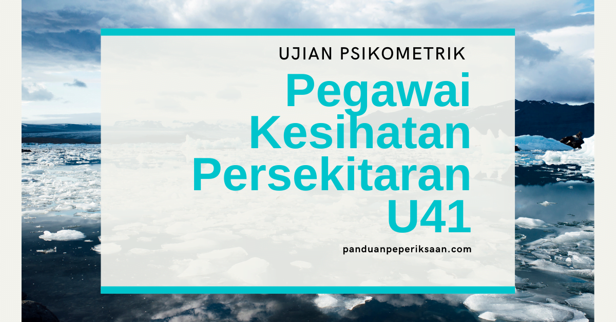 pegawai kesihatan persekitaran u41