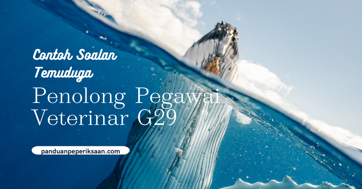 temuduga penolong pegawai veterinar g29